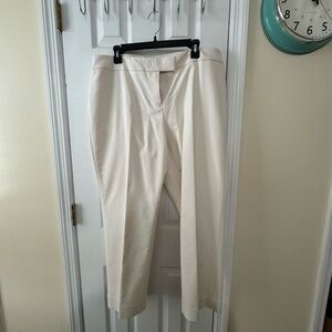 Anne Klein Cream dress pants